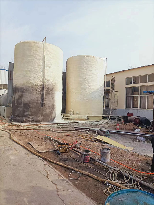 化工储罐聚氨酯保温